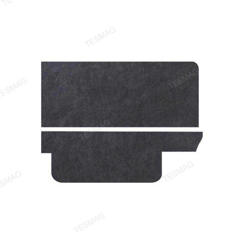 Tesla Model 3/Y Alcantara Passenger Storage Box Anti-Kick Pad