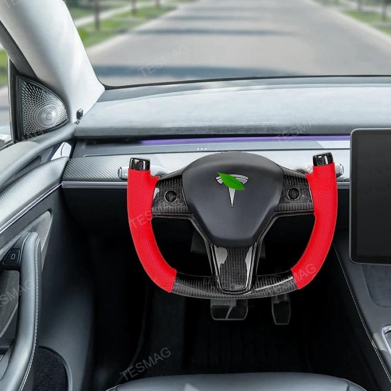 Tesla Model 3 / Y Custom Carbon Fiber Steering Wheels F1 Style