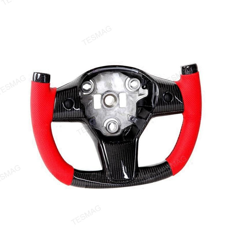 Tesla Model 3 / Y Custom Carbon Fiber Steering Wheels F1 Style