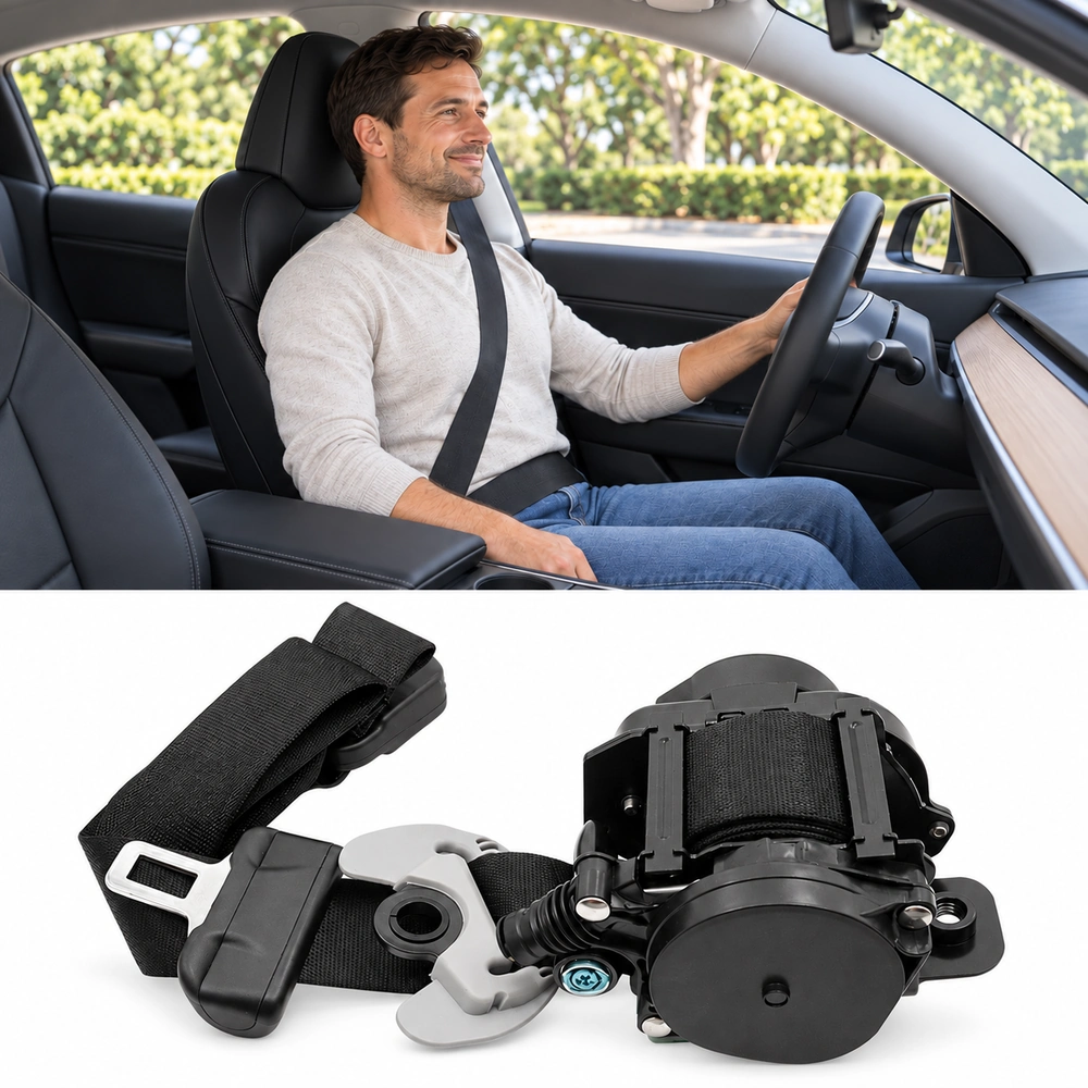 Front Seat Belt Assembly for Tesla Model 3 2017–Oct 2023 | 1105821-C1/1105822-C1