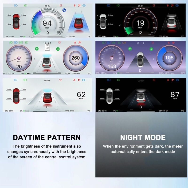 Tesla Model 3/Y 6.2'' LCD Dashboard Screen