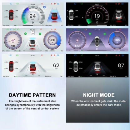 Tesla Model 3/Y 6.2'' LCD Dashboard Screen