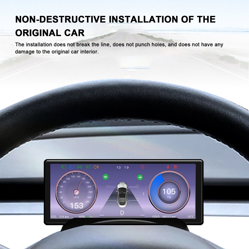 TESERY 6.2 'Dashboard-Bildschirm anzeige für Tesla Model 3