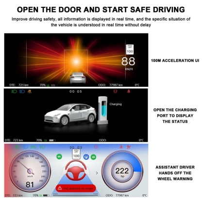 Tesla Model 3/Y 6.2'' LCD Dashboard Screen