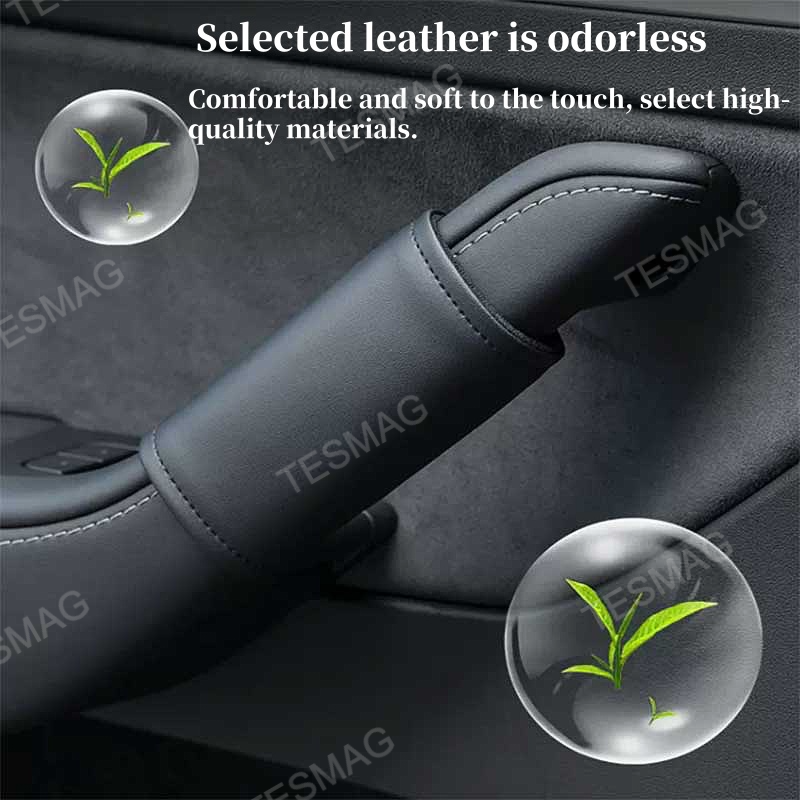 Tesla Model 3/Y Inner Door Handle Leather Protective Cover
