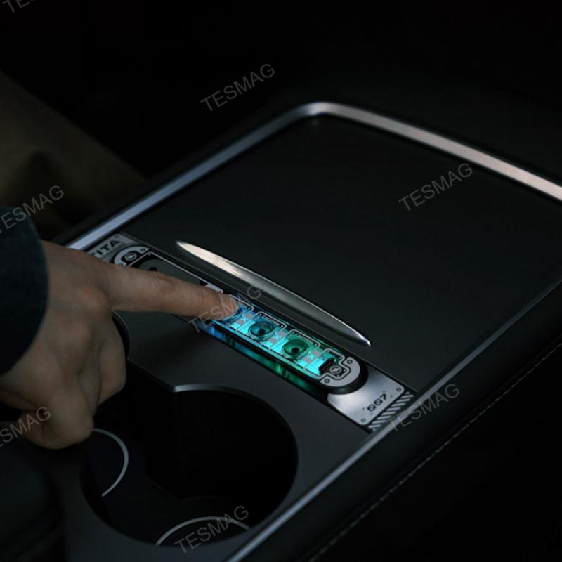 Tesla Model 3/Y Center Console Multi-function Control Button Docking Station
