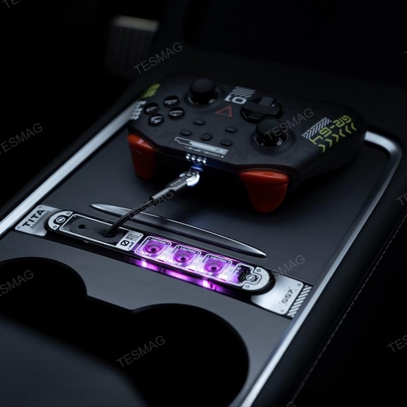 Tesla Model 3/Y Center Console Multi-function Control Button Docking Station