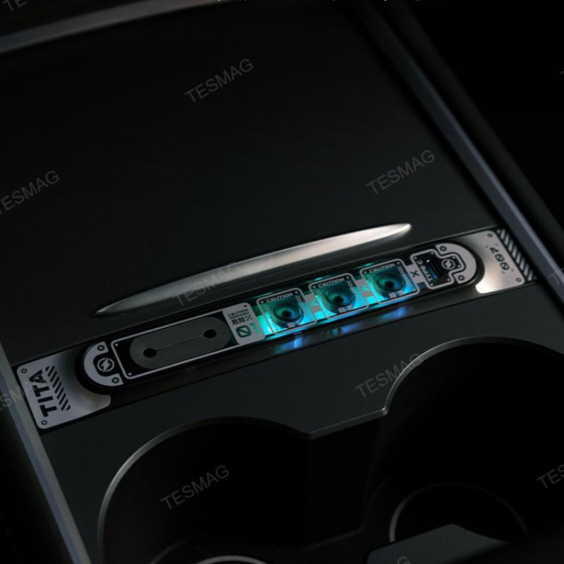 Tesla Model 3/Y Center Console Multi-function Control Button Docking Station