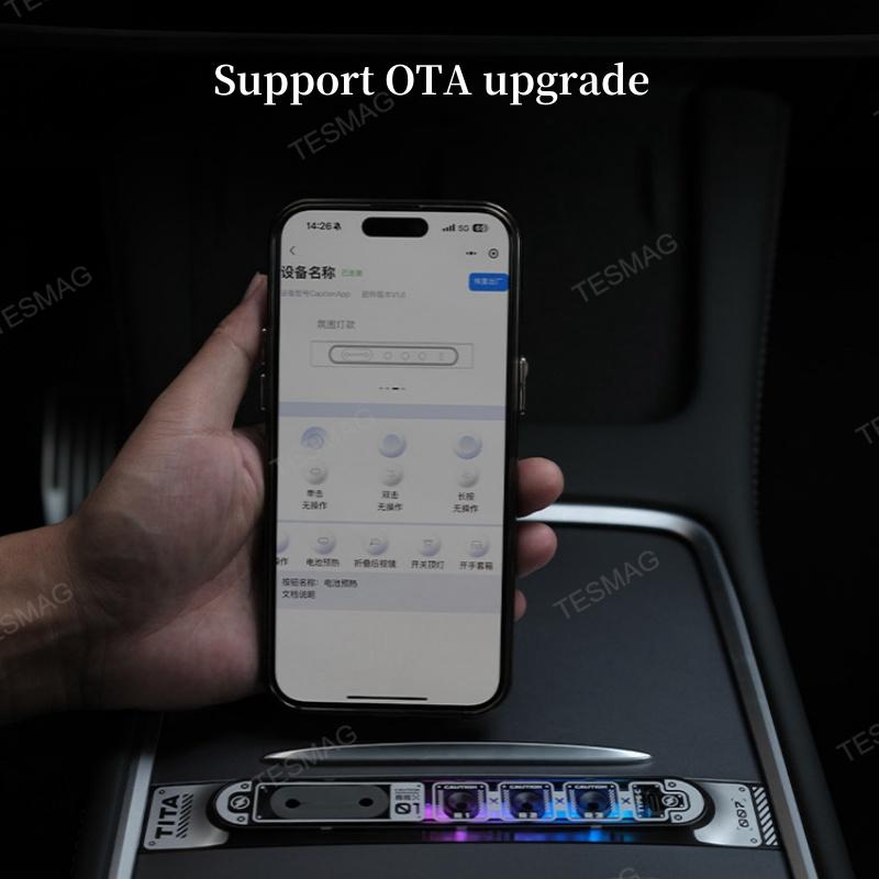 Tesla Model 3/Y Center Console Multi-function Control Button Docking Station