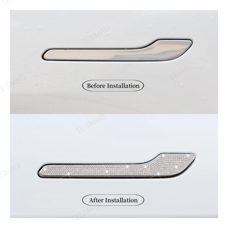 Tesla Model 3/Y Diamond Door Handle Patch