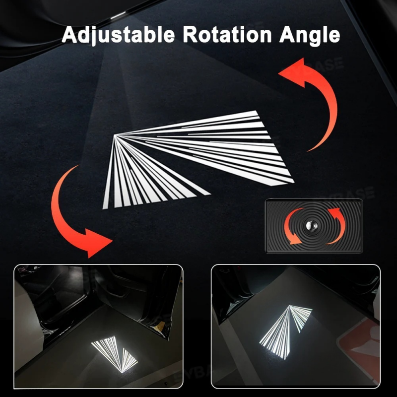 Tesla Model 3/Y LED Welcome Door Projector Lights