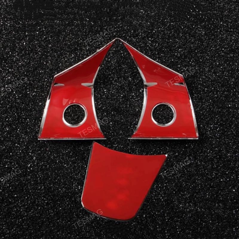 Tesla Model 3/Y Steering Wheel Button Diamond Patch