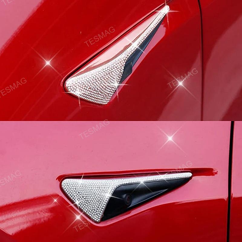 Tesla Model 3/Y Turn Signal Side Camera Diamond Patch
