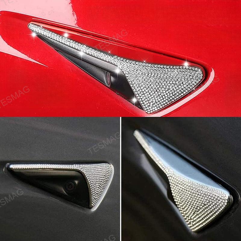 Tesla Model 3/Y Turn Signal Side Camera Diamond Patch