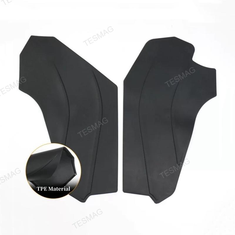 Tesla Model 3/Y center console side guard TPE kick pad