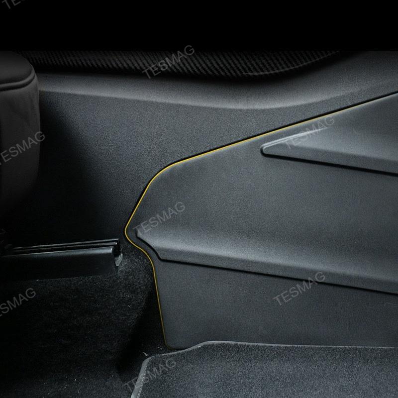 Tesla Model 3/Y center console side guard TPE kick pad