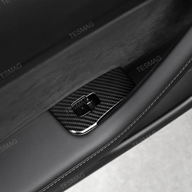 Tesla Model 3/Y/Highland Window Lift Switch Button Cover Trim Sticker