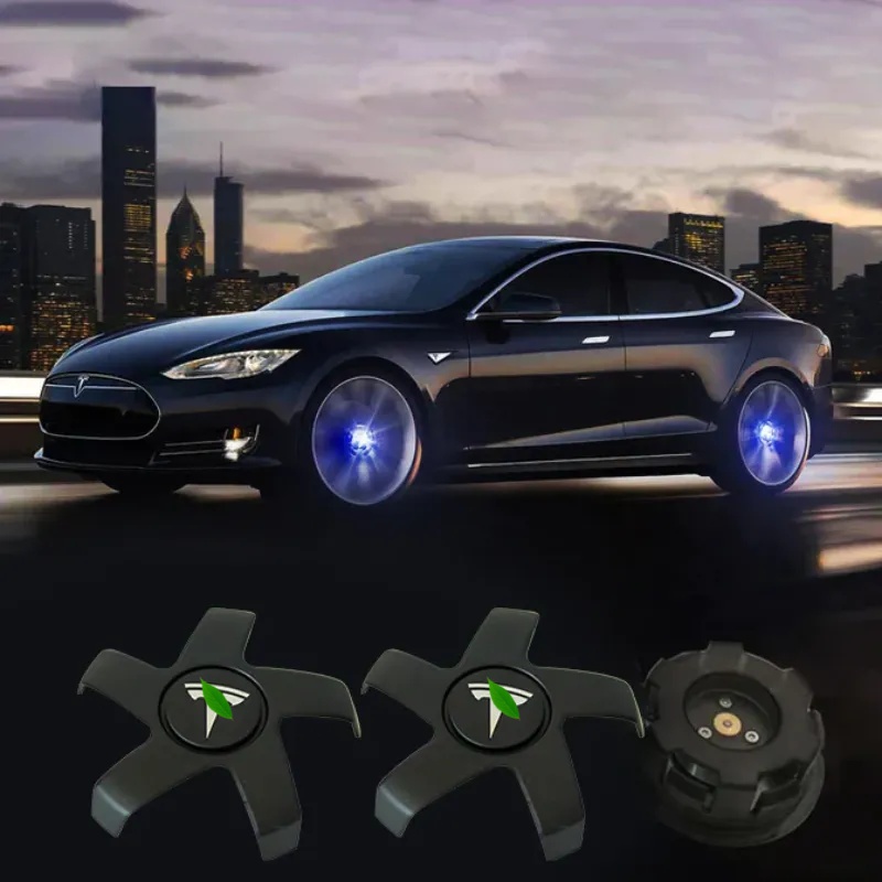 19" Floating Cap for Tesla Model 3 (4pcs)
