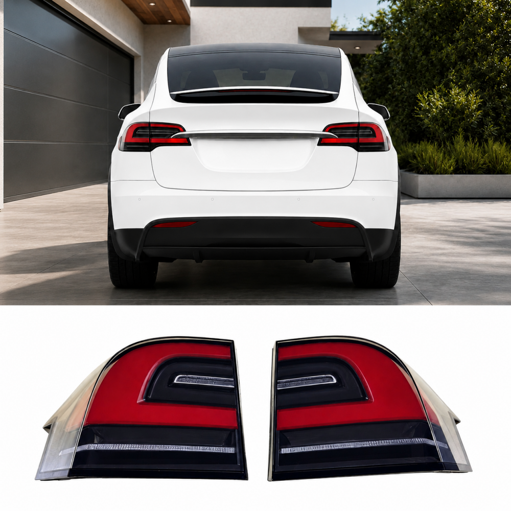 Rear Outer Tail Light for Tesla Model X 2016–2020 | Left 1034334-00-A / Right 1034335-00-A
