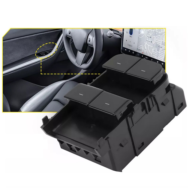 Tesla Model Y Front Left Master Window Switch Replacement  1081037-02-F