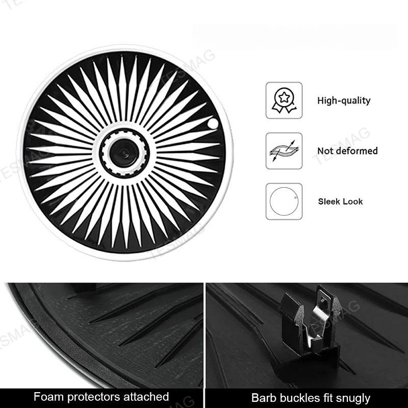 Tesla Model Y Full Wrap 19" Hubcap Wheel Protectors