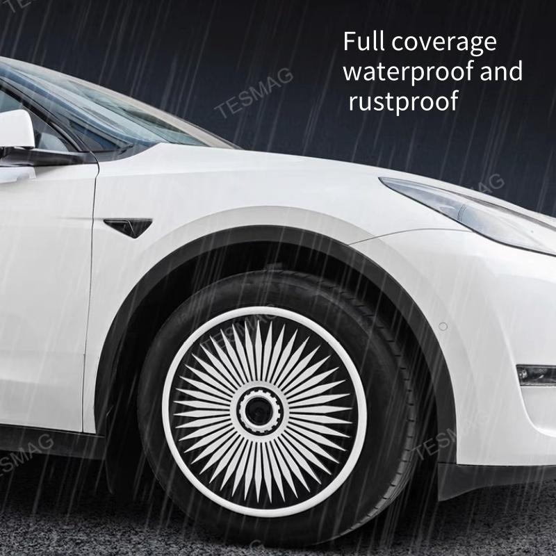 Tesla Model Y Full Wrap 19" Hubcap Wheel Protectors