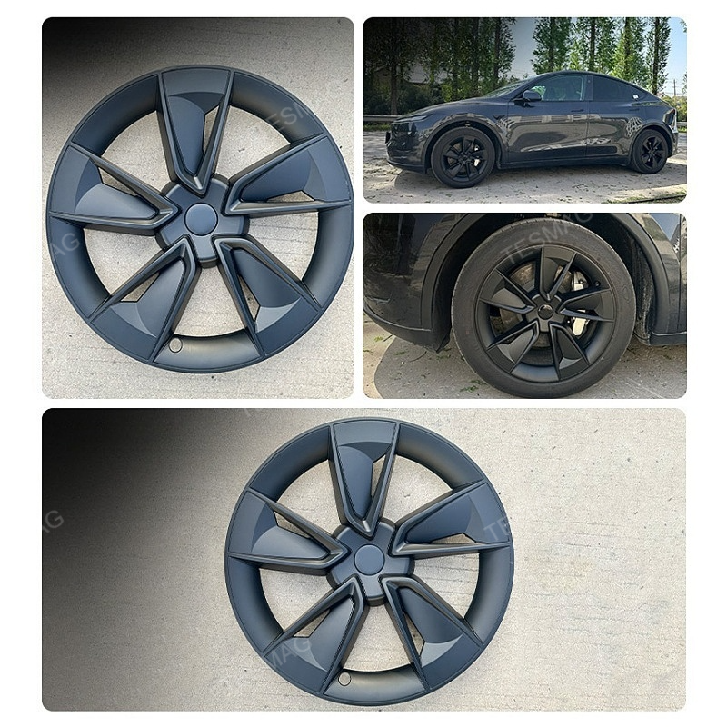 Tesla Model Y Juniper 19'' Crossflow Hubcaps（4PCS）