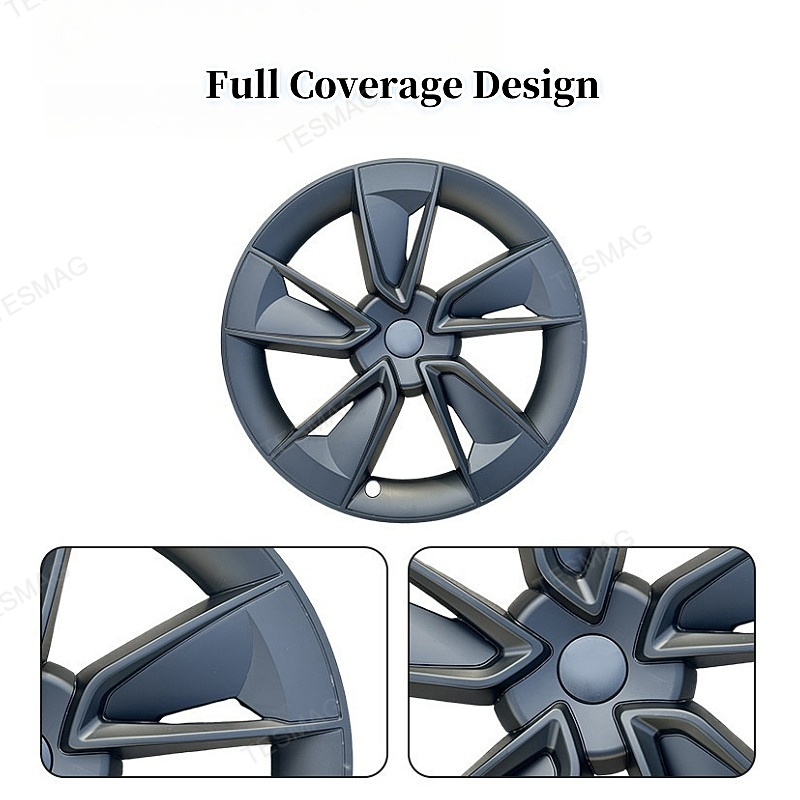 Tesla Model Y Juniper 19'' Crossflow Hubcaps（4PCS）