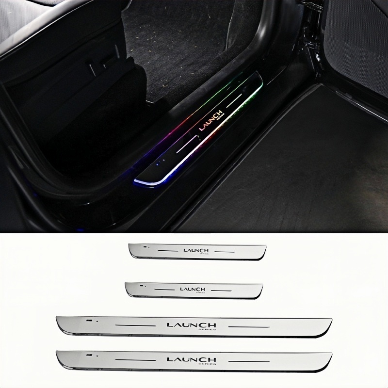 Tesla Model Y Juniper LED illuminated door sill strip