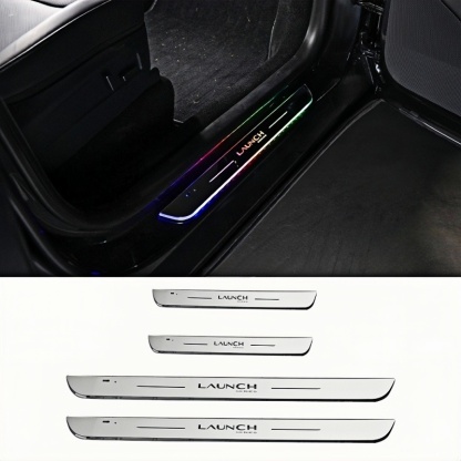 Tesla Model Y Juniper LED illuminated door sill strip