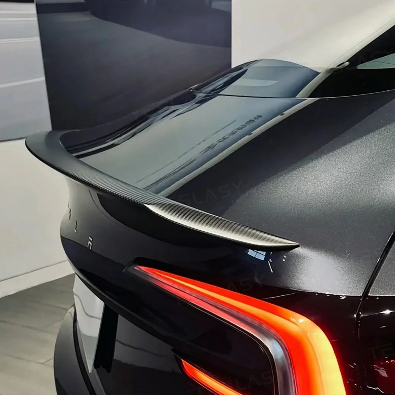 Tesla Model Y Juniper Real Carbon Fiber Spoiler