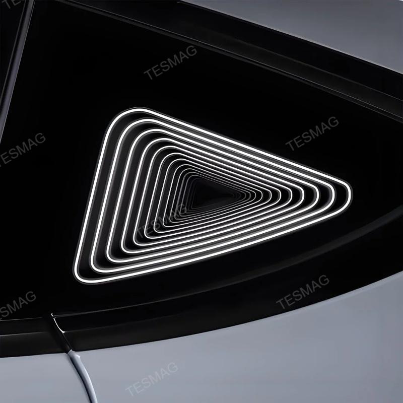 Tesla Model Y Triangle Window Ambient Lighting (2 PCS)