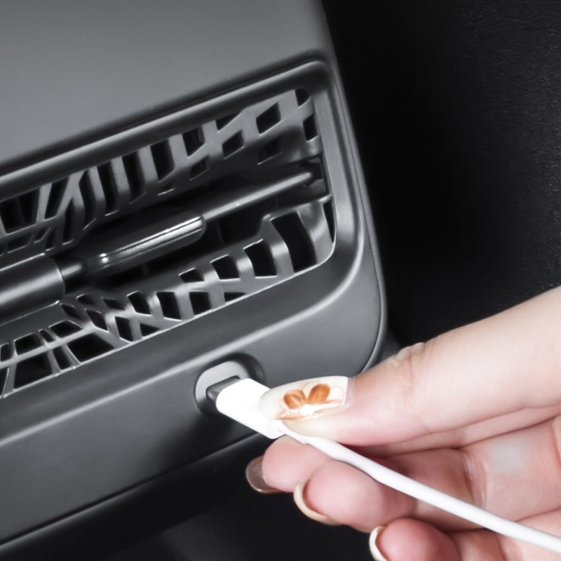 Tesla Model Y/3 Highland Rear Seat Vent Cover Frame and Under Seat Outlet Cover