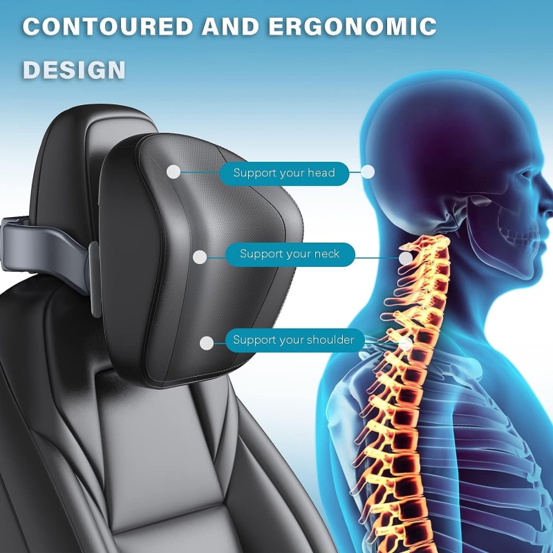 Tesla Multifunctional Headrest Adjustable Pillow