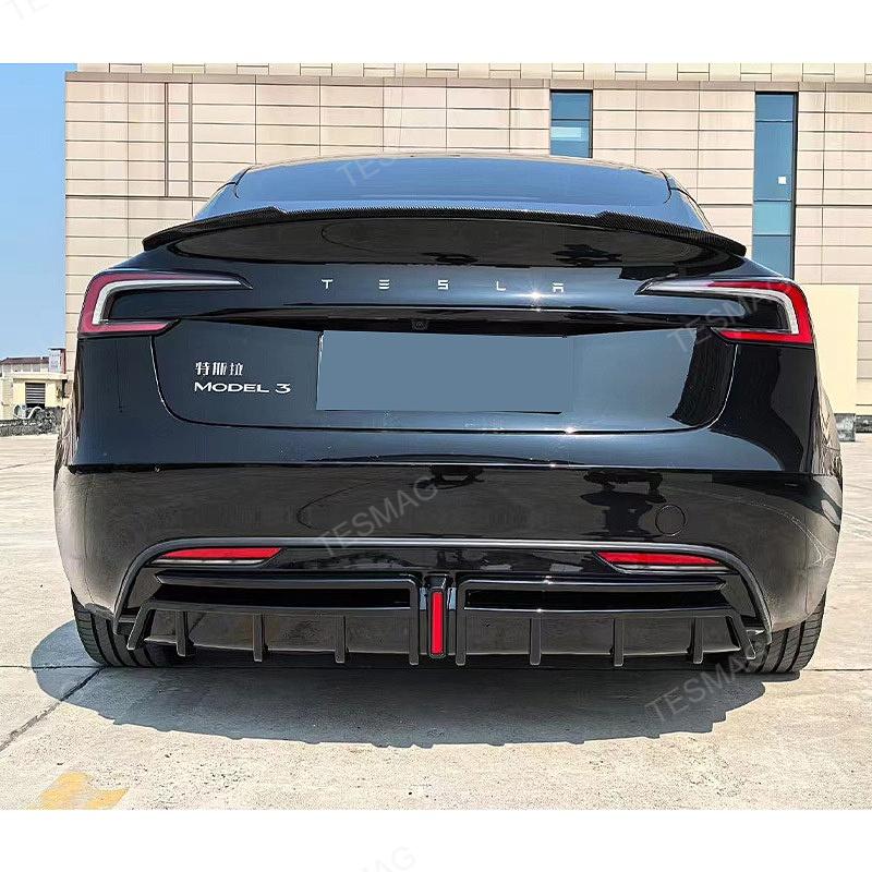 Tesla model 3/3 Highland Rear Bumper Lip Guard Protector