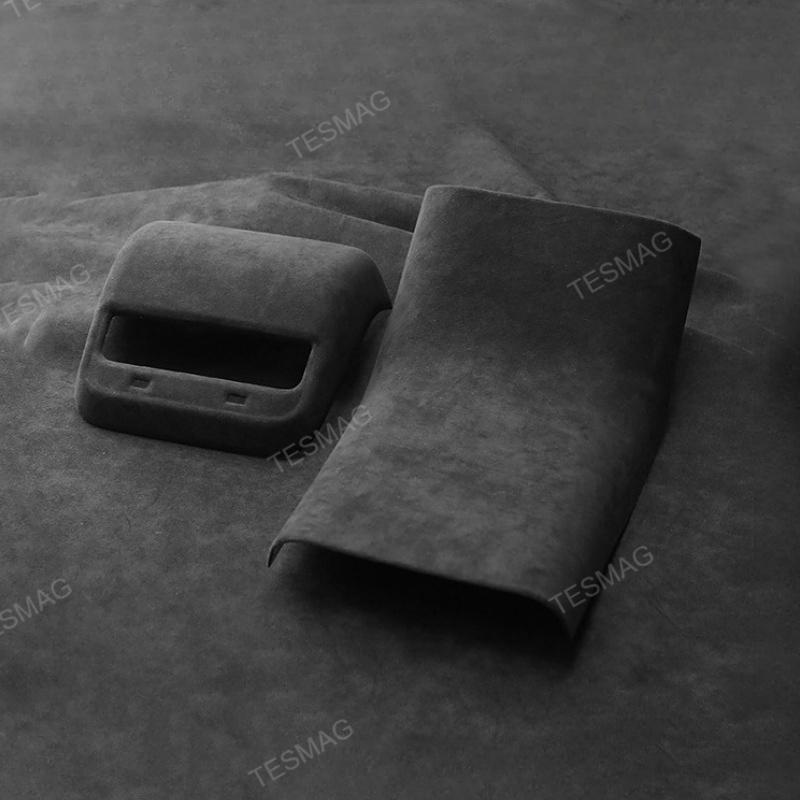 Tesla model 3/Y Alcantara Rear Air Vent Kick Proof Trim Cover