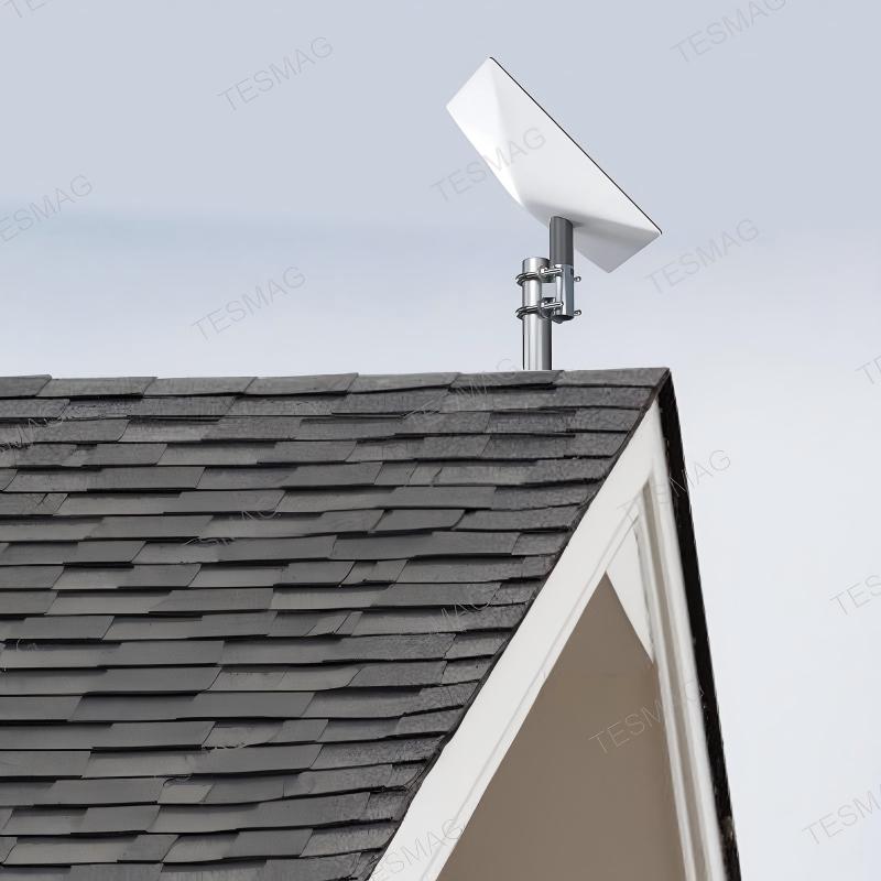 U-Bolt Pole Clamp Mount for Starlink V2 Antenna Outdoor Installation