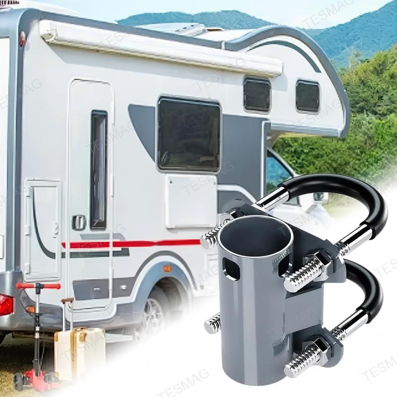 U-Bolt Pole Clamp Mount for Starlink V2 Antenna Outdoor Installation