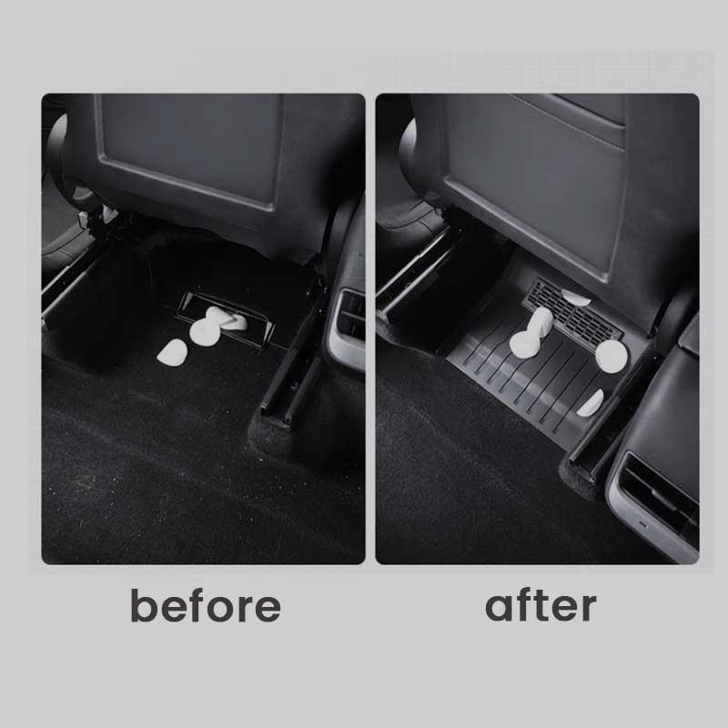 2PCS Under Seat Air Outlet Protection Cover for Tesla Model Y 