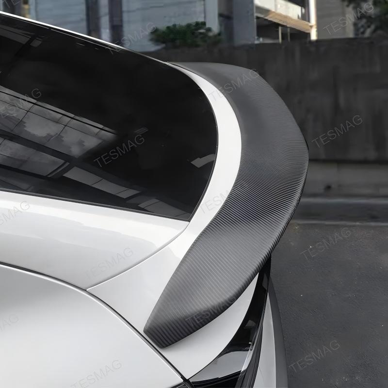 V-Style Carbon Fiber Rear Spoiler for Tesla Model Y Juniper