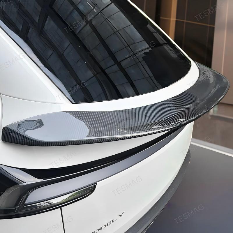 V-Style Carbon Fiber Rear Spoiler for Tesla Model Y Juniper