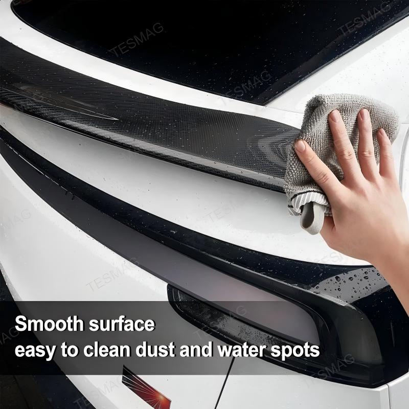 V-Style Carbon Fiber Rear Spoiler for Tesla Model Y Juniper