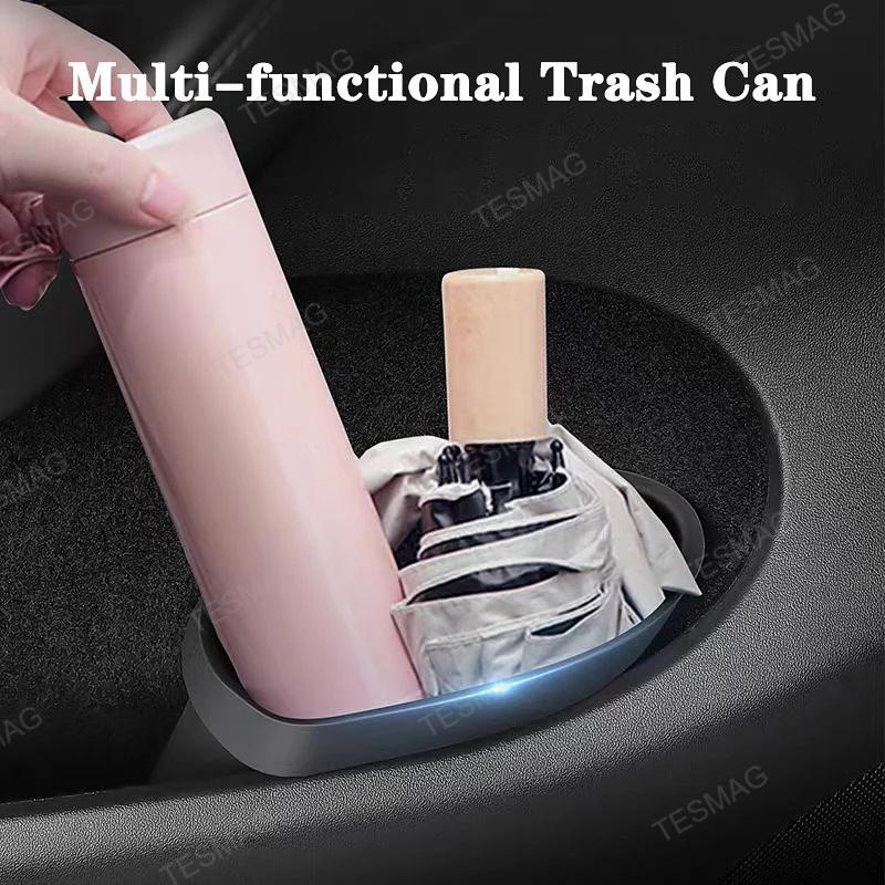 Waterproof Silicone Door Side Trash Bin for Tesla Model 3 Highland / Model Y Juniper 
