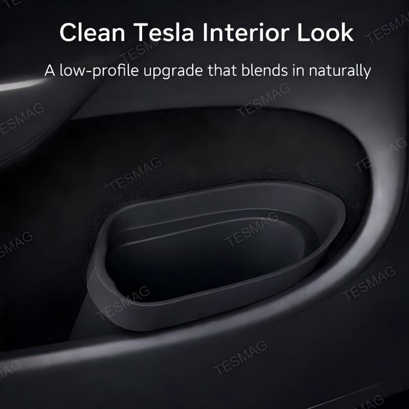 Waterproof Silicone Door Side Trash Bin for Tesla Model 3 Highland / Model Y Juniper 
