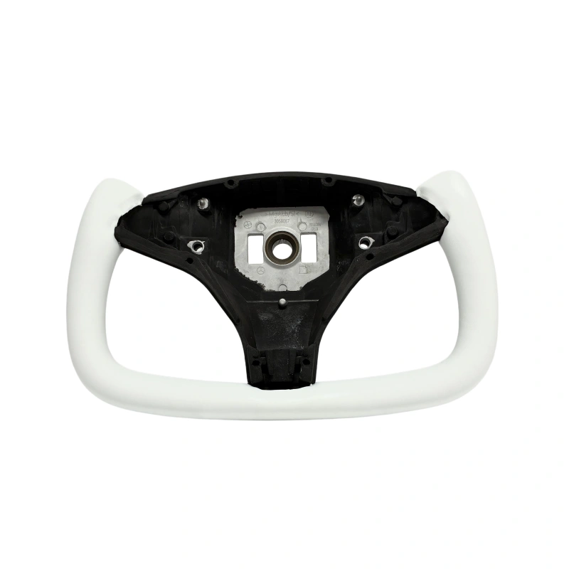 Nappa Leather Heated Yoke Steering Wheel Frame for Tesla Model S X 2014-2020