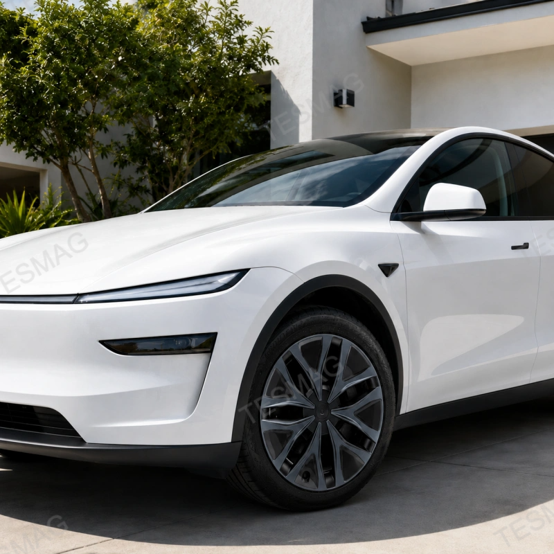 19-Inch Seven-Spoke Wheel Cover Set for Tesla Model Y L 2026+ Machina 2.0