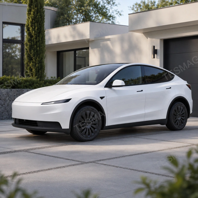 18-Inch Matte Black Aperture Wheel Covers for Tesla Model Y Standard 2026+