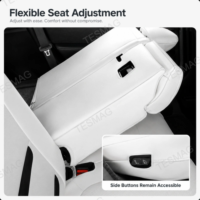 Nappa Leather Seat Covers for Model Y Juniper 2025.03+ Premium 5-Seater