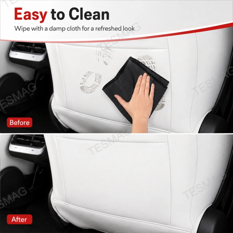 Nappa Leather Seat Covers for Model Y Juniper 2025.03+ Premium 5-Seater