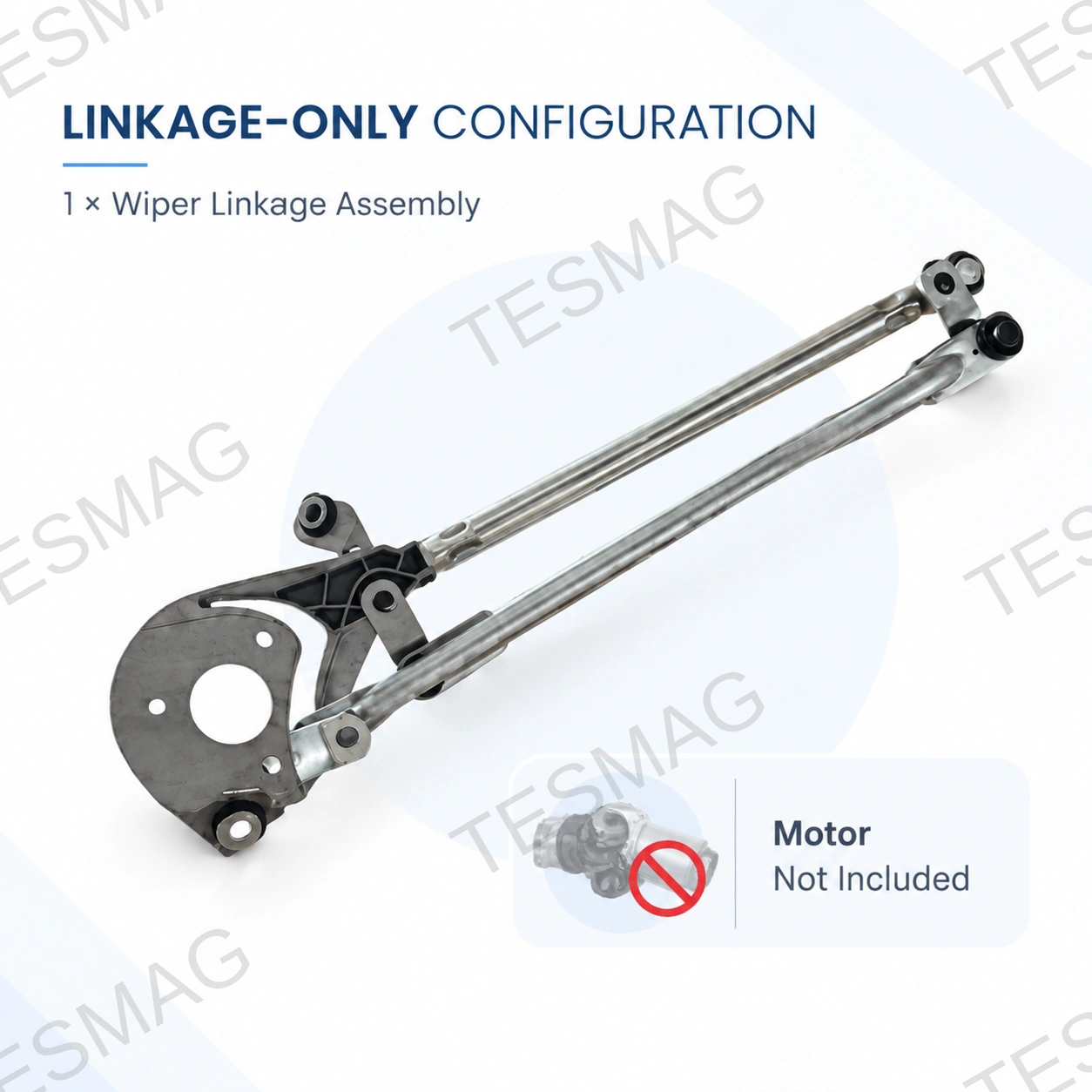 Front Wiper Linkage Only for Tesla Model S 2012–2020 LHD | 6005946-00-F
